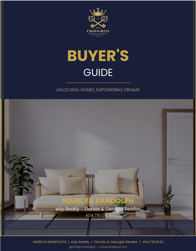 Crown & Keys Buyer's Guide cover, Free Homebuyer Guide by Marilyn Randolph
